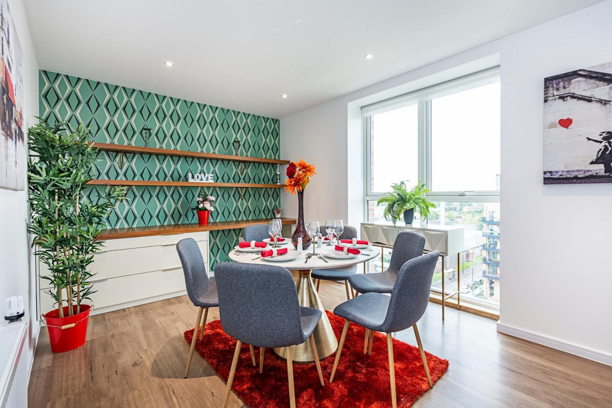 Apartmán Chiswick Park 3 Bed 3 Bath West London - Parking Exteriér fotografie