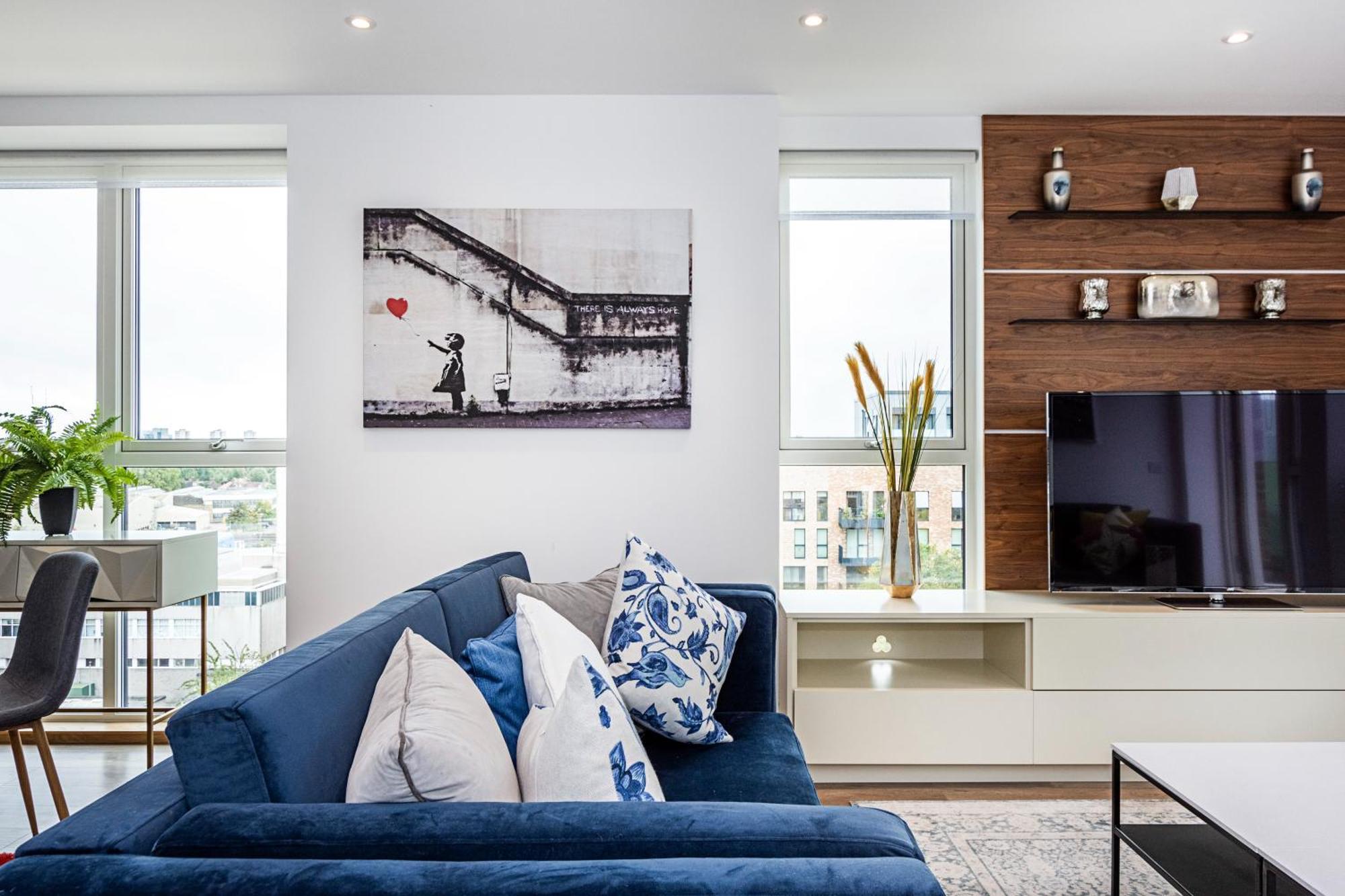 Apartmán Chiswick Park 3 Bed 3 Bath West London - Parking Exteriér fotografie